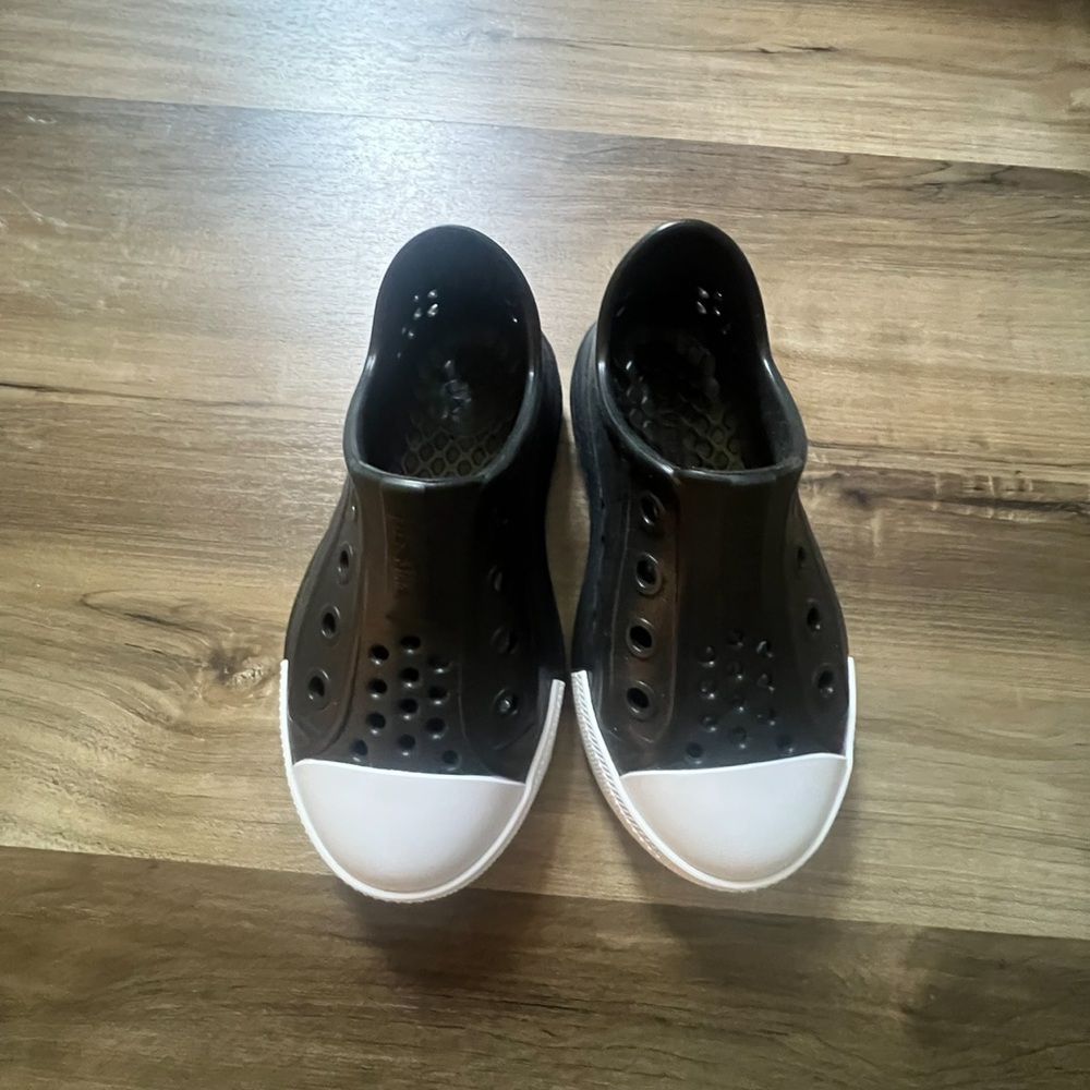 NWT Converse Chuck Taylor All Star Play Lite Black White Slip-On Rubber Sneakers - Picture 9 of 12